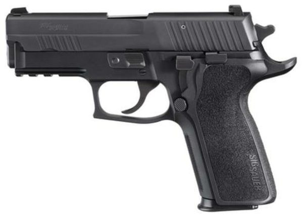 Sig P229 40 S&W 3.9In Enhanced Elite Black Da/Sa Siglite E2 Grip (2) 10Rd Steel MAG CA Compliant SRT