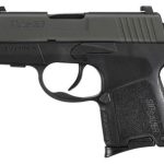 Sig P290 9MM 2.9In Nitron Black DAO Siglite Polymer Grip (1) 6RD (1) 8RD Steel MAG