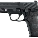 Sig P229 Compact M11-A1 Single/Double 9mm 3.9" Barrel, Black Polymer Grip Black Nitron Stainless Steel, 10rd