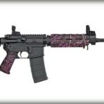 Sig M400 Enhanced AR-15 Rifle, 223/5.56, Magpul MOE, Muddy Girl Camo, Flip Up Sights, 30 Rnd Mag
