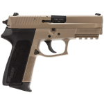 Sig SP2022 Full Size, 9mm, 3.9", 15rd, SIGLITE NS, Flat Dark Earth