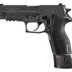 Sig P227 45 ACP 4.4In TAC OPS Black Da/Sa Siglite G10 Magwell Grip (4) 14Rd Steel MAG SRT