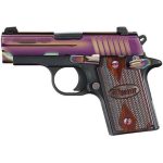 Sig P938 9mm, 3" Barrel, Ti Nitratre Slide, Siglite NS, Rosewood Grips