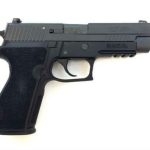 Sig P227 45 ACP 4.4In Enhanced Elite Black Da/Sa Siglite E2 Grip (2) 10Rd Steel MAG SRT
