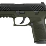 Sig 320C-40-TSS OD Green Frame 40 S&W Siglite Night Sights 13rd Mags