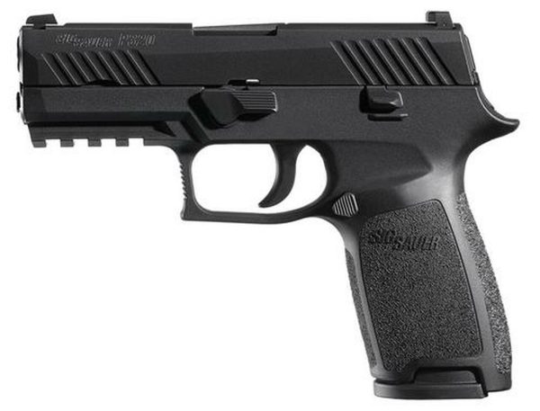 Sig Black Nitron Finish 45 ACP Contrast Sights (2) 10rd Magazines