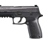 Sig P320 Carry Double .357 Sig, 3.9", Black Nitron Stainless, 4 Point Safety, 2x10rd