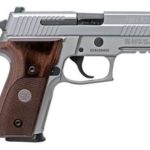 Sig P229 AS Elite 9mm, 3.9", Stainless, Nigh Sights, Wood Grips, 2x15rd