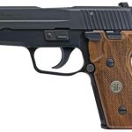 Sig P225-A1 Classic 9mm 3.6" Barrel Night Sights Hardwood Grip 8 Rd Mag