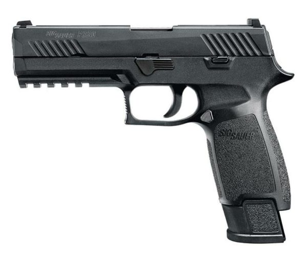 Sig P320 9mm 4.7" TAC OPS TFO Front/Siglite Rear Modular Polymer Grip (4) 21Rd Steel Mags