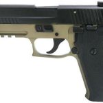 Sig P220, 45 ACP, 4.4", 8rd, Flat Dark Earth Frame, Rubber Grip