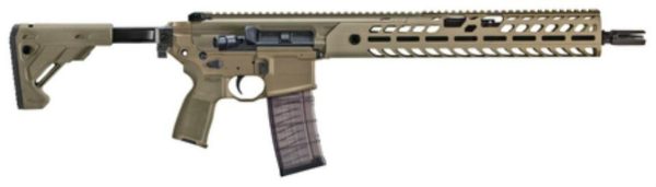Sig MCX Virtus Patrol 5.56mm 16" Barrel M-LOK Handguard Folding Stock Flat Dark Earth 30rd Mag
