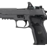 Sig P226 Full Size Legion RX Red Dot9mm, 4.4", Black G10 Grip, Gray PVD 10rd Mag