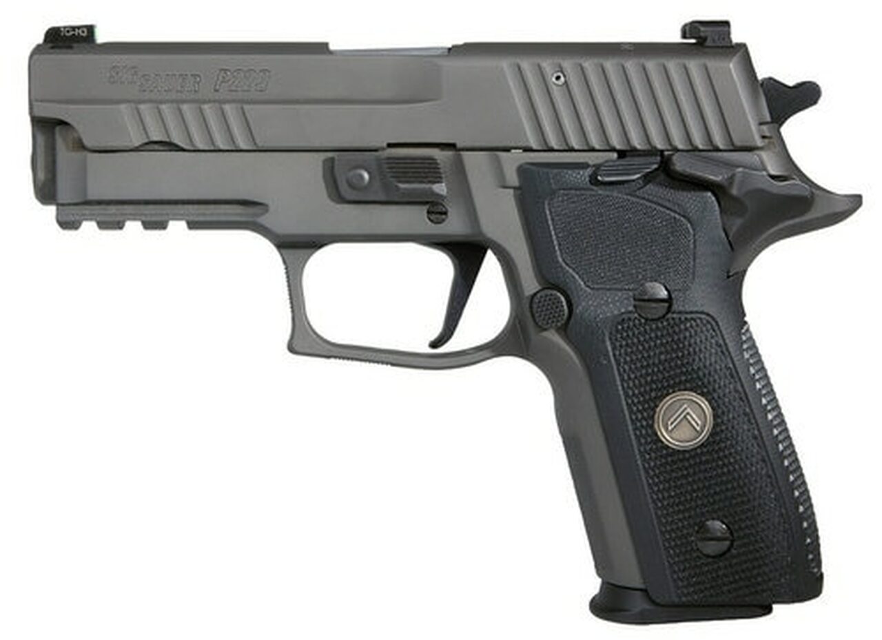 Sig P229 Legion Compact, 9MM, 3.9" Barrel, Legion Gray Finish X-RAY3 Night Sights, Master Shop Flat Trigger, 15Rd Mag