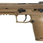 Sig P320 M17, 9mm, 4.7", 10rd, Siglite, Coyote PVD