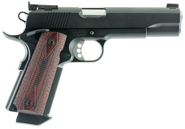 Ed Brown Executive Target Gen 4, 45 ACP, 5", 7rd, Laminate Grips, Black, CA Compliant