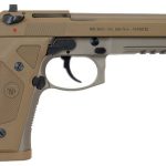 Beretta M9 Italy Type G Single/Double 9mm, 5" Barrel, Flat Dark, 17rd