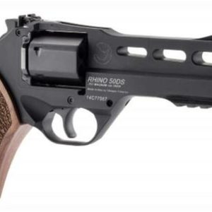 Chiappa Rhino 50DS, .357 Magnum, 5", 6rd, Walnut Grip, Fiber Optic Sights