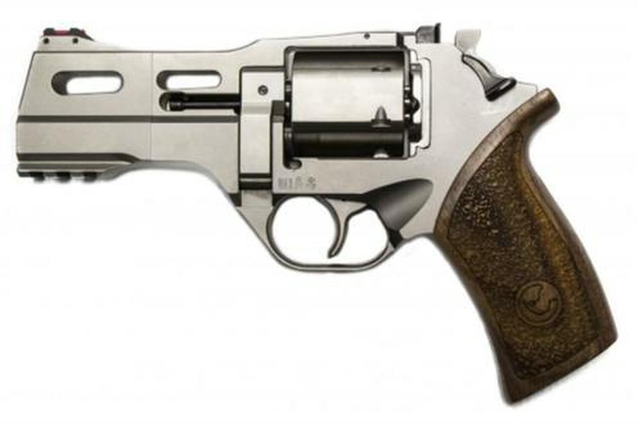 Chiappa Rhino 40DS, .40 S&W, 4", Hard Chrome, Adjustable Sights