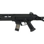 CZ Scorpion EVO 3 S1 Pistol 9mm, 7.7" Barrel, Flash Can, Folding Brace, Black,1/2x28 Threads, 10rd Mags