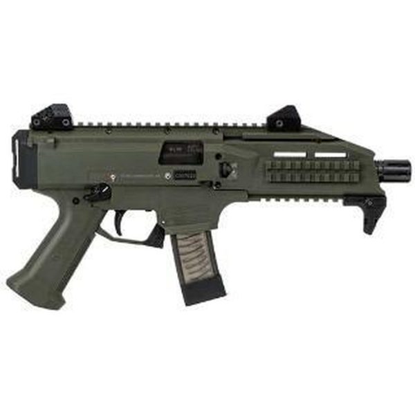CZ Scorpion Evo 3 S1 Pistol, 9mm, 7.72", 10rd, OD Green Finish