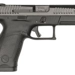 CZ, P-10, 9mm, 4" Barrel, Polymer Frame And Grips, Trigger Safety, Compact, Semi-automatic, 3 Dot Sights, Striker Fired, 10Rd, Black