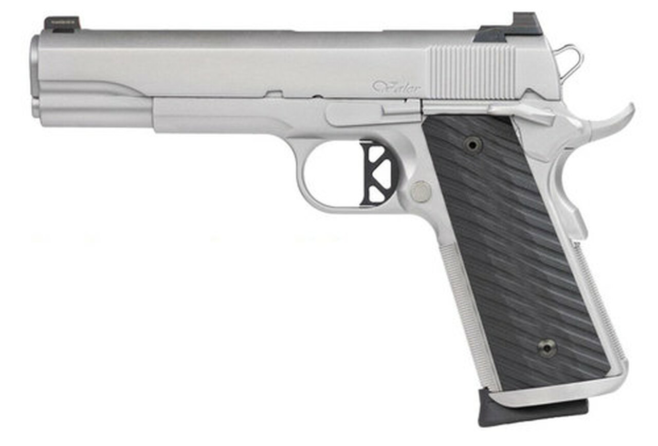 Dan Wesson Valor .45 ACP, Tritium Front, Serrated Rear, Stainless Steel, 8rd