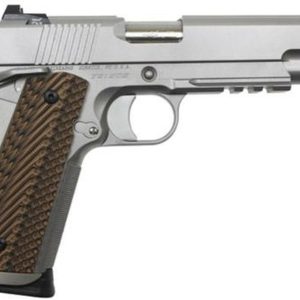 Dan Wesson Specialist .45 ACP, 5" Barrel, Stainless Steel, G-10 VZ II Grips, Night Sights, 8rd