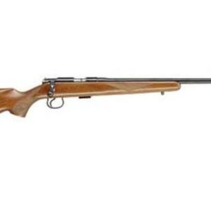 CZ 452 American Bolt Action 22LR, 22.5", 5rd, Blued, Walnut Stock