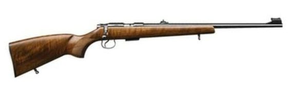 CZ 455 LUX Rifle 22LR Sights Walnut Stock