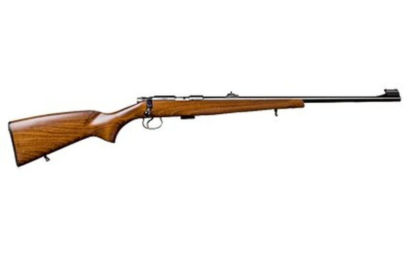 CZ 455 Standard, .22 LR, 20.6" Barrel, 5rd, Blued, Beechwood Stock