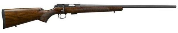 CZ, 457 American, Bolt Action, 17HMR, 24.8" Cold Hammer Forged Barrel, Black, Walnut Stock, 5 Rounds