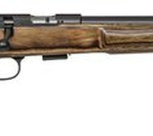 CZ 457 At-One Varmint 22 LR, 24" Heavy Threaded Barrel, Brown Adj Comb, LOP Stock, 5rd