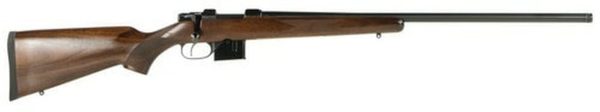 CZ, 527 Varmint, Bolt Action, 6.5 Grendel, 25.6" Threaded Barrel, Black, Wood Stock, 5 Rounds