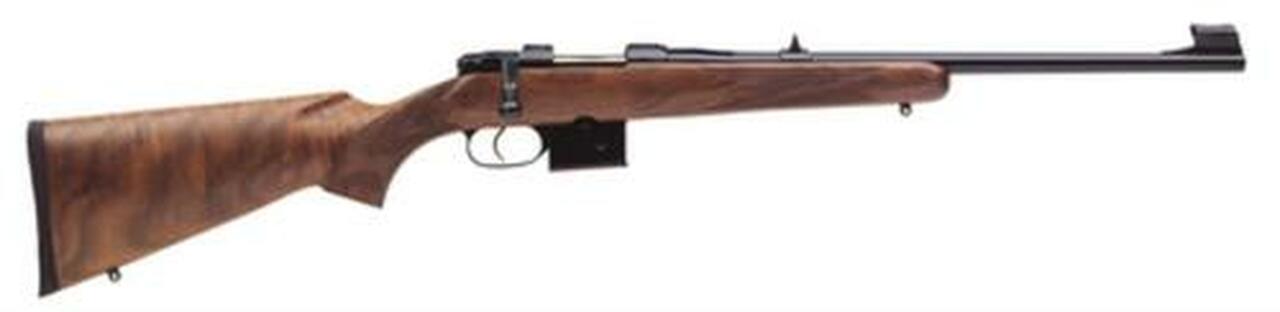 CZ 527 Carbine Bolt 223 Remington/5.56 NATO 18.5" Walnut Blue