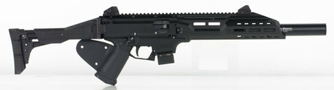 CZ Scorpion Evo 9mm, 16.2", 10rd, Faux Suppressor, CA Legal
