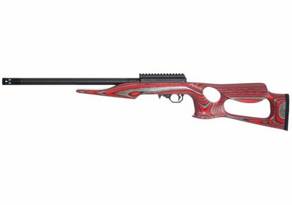 Volquartsen Ultralite, 22 LR with Red Lightweight Thumbhole Stock
