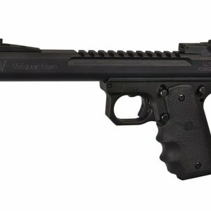 Volquartsen Scorpion .22 LR, 6" Barrel, Hogue Grips, Target Sights, Black