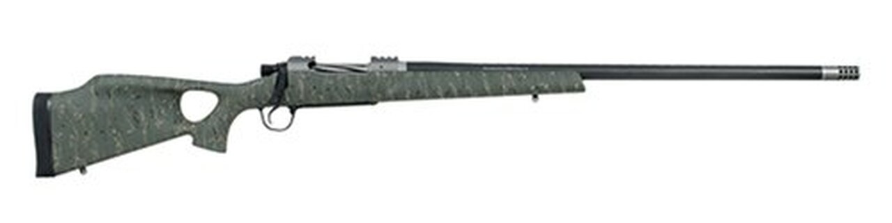 Christensen Arms Summit Ti-TH .28 Nosler, 26" Barrel, Aerograde Thumbhole, Black & Tan, 4rd