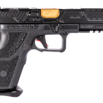 Zev Technologies O.Z-9 Competition 9mm, Single, 5.75" Barrel, Black Grip, Black DLC Slide, 17rd
