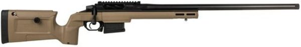 Seekins Precision Havak Bravo .308 Win, 24" Barrel, KRG Bravo/Aluminum Chassis Flat Dark Earth Stock, Black, 20rd