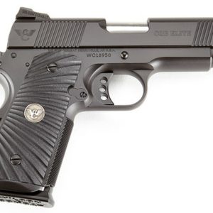Wilson Combat 1911 CQB Elite Compact 45 ACP, 4" Barrel, G10 Starburst Grip, Black, 7rd