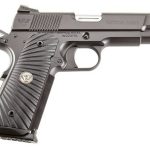Wilson Combat 1911 Commander Tactical Carry 45 ACP 5" Barrel, G10 Starburst Grip, OD Green Frame, Black Carbon Slide, 8rd