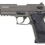 GSG Firefly 22LR, 4.9" Threaded Barrel, 10rd, Green Frame/Slide