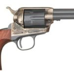 Cimarron Model P Junior Single Action .38 Special 4.75 Inch Barrel Standard Blue Finish Smooth Walnut Grip