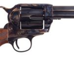 Cimarron Eliminator C Competition Short Stroke .357/.38 Special 4.75" Barrel Case Hardened Pre-War Frame Checkered Army Grips