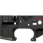 Spikes AR-15 Lower Receiver, Forged, Punisher, Multi-Caliber, Black