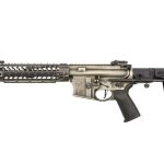 Spike's Spartan Pistol, Maxim Brace 556/223, 8" Barrel, 10" M-LOK Rail, Nickel Boron Battleworn Finish 30rd Mag