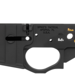 Spikes Pineapple Grenade AR Lower, Multi-Caliber, Black Hardcoat Anodized