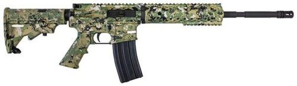 Diamondback AR-15 SA 223/5.56 16" Barrel, 4Pos Stock Digtl Camo Grn/Black, 30rd